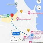Pensión Diana Self Check-in Kiten (Burgas)